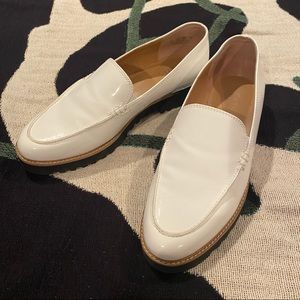 White Franco Sarto Cypress Loafers